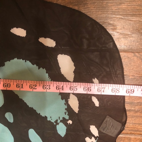 Brand New Full Length Polyester Butterfly Scarf - Picture 6 of 8